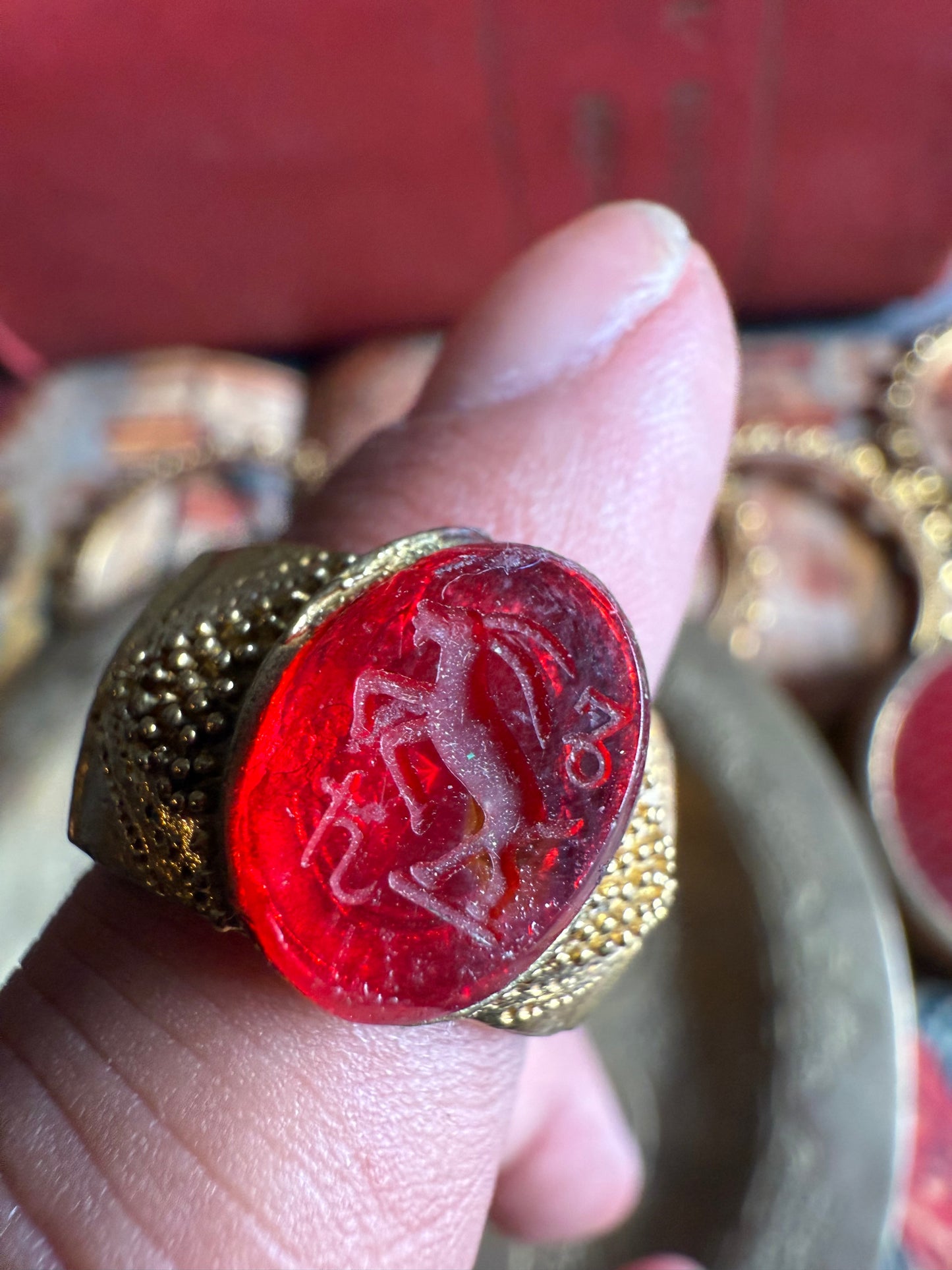 Anello in Pasta Vitrea Romano