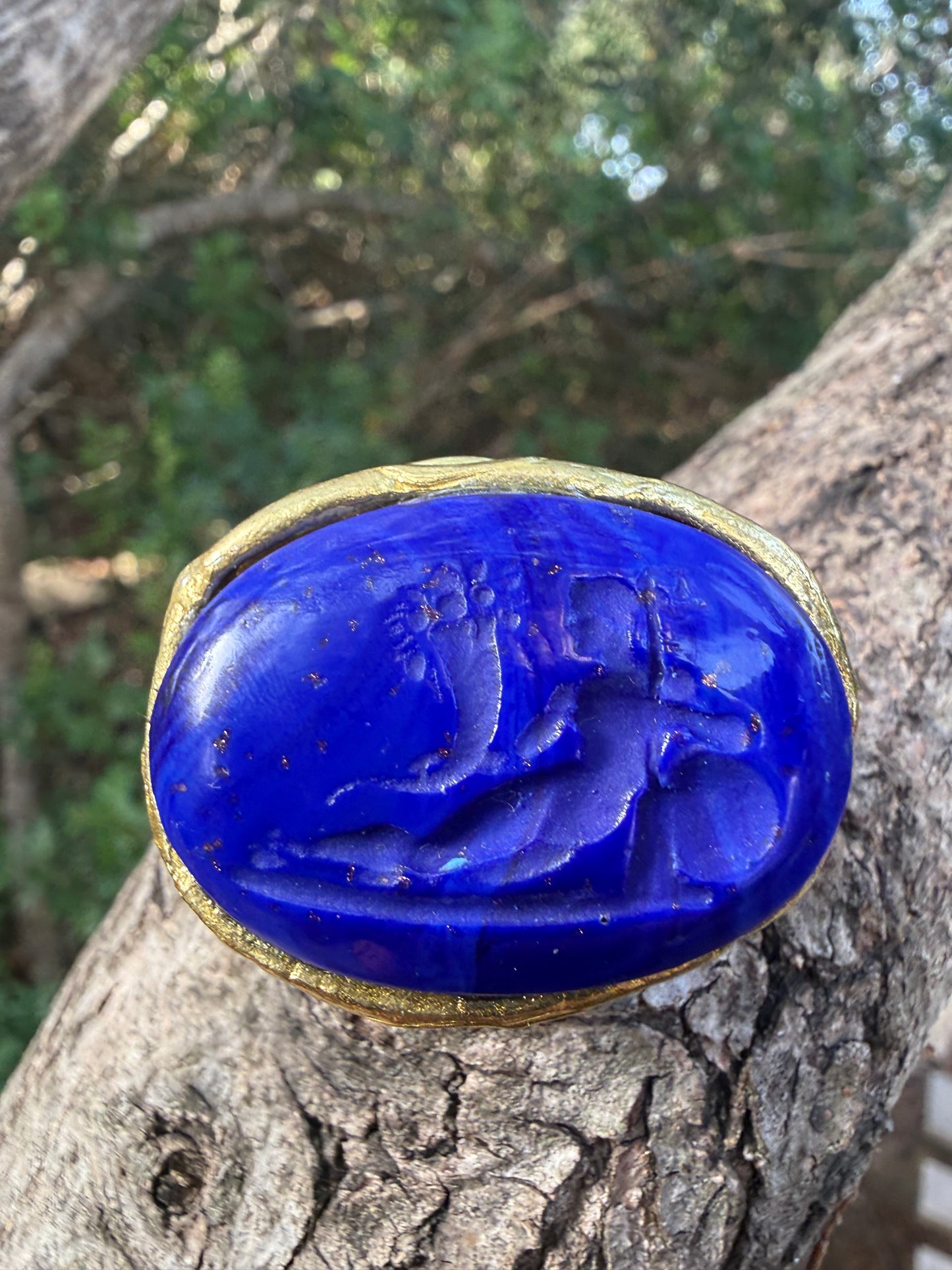 Giant Pasta Vitrea Lapis Lazuli Blu
