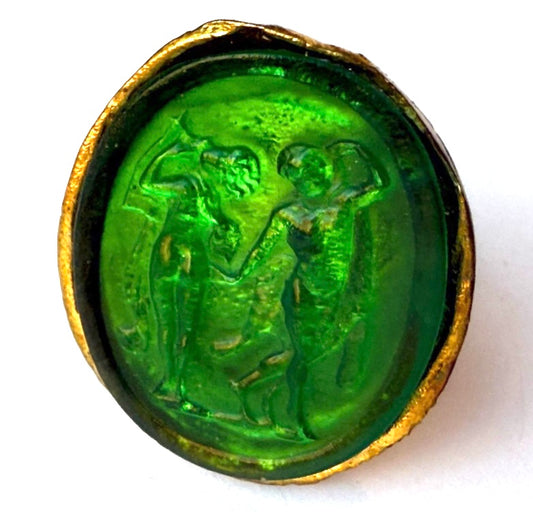 Anello in Pasta Vitrea Verde