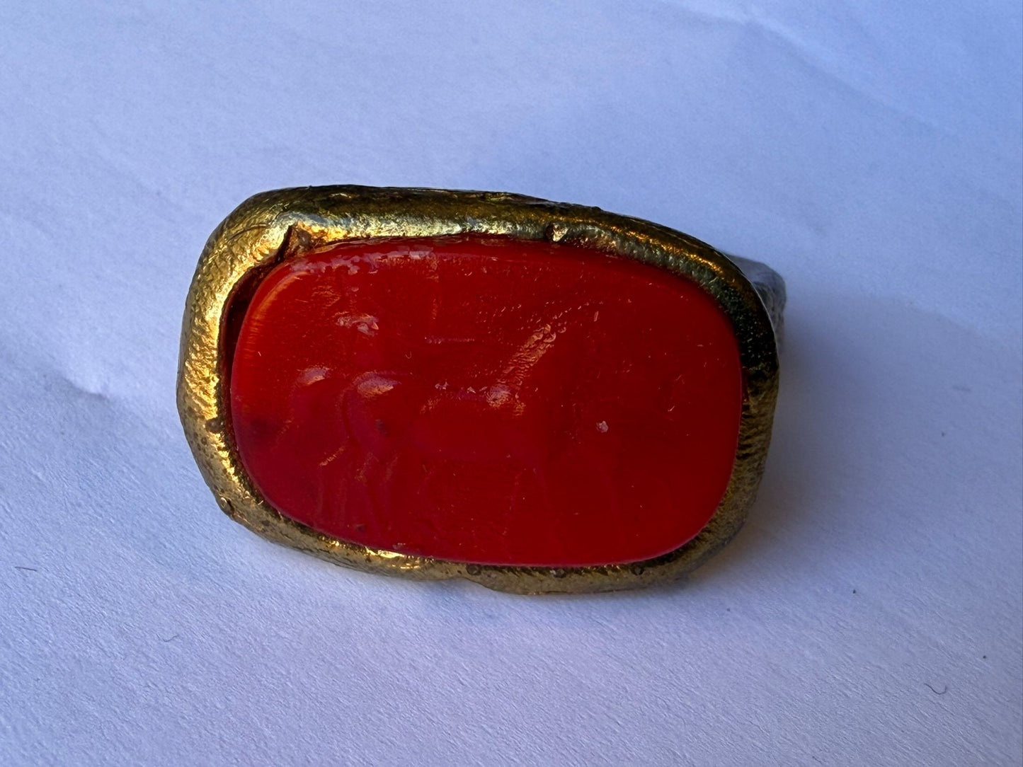 Anello in Pasta Vitrea Cavallo