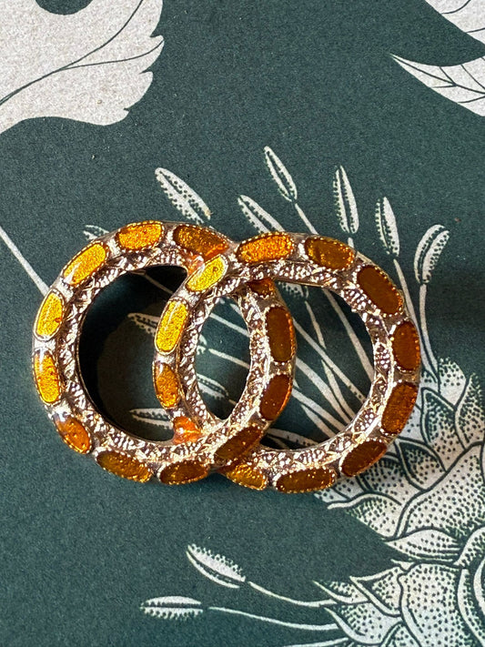 Spilla Infinity Ocra