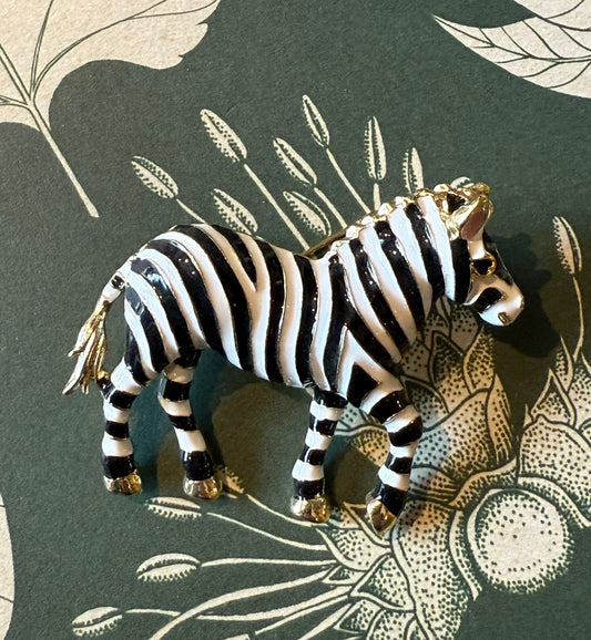 Spilla Zebra